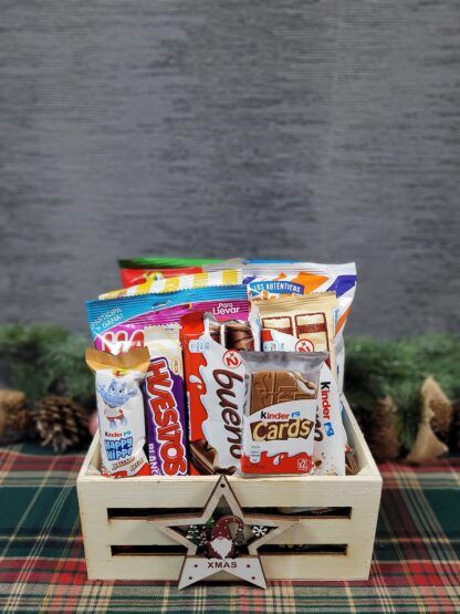 Caja de Surtido Relleno de Snack, Chuches y Chocolates - Imagen 5